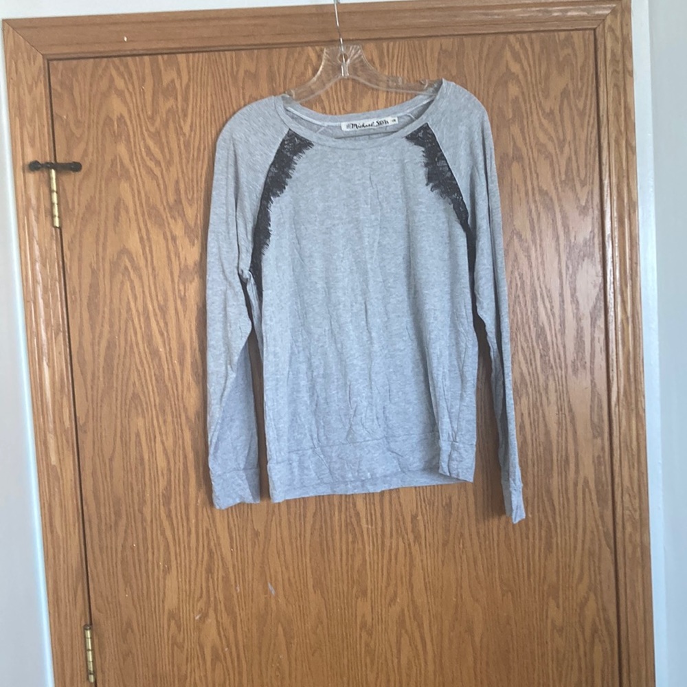 Michael Stars lightweight summer long sleeve sweatshirt